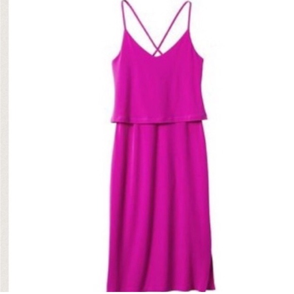 Banana Republic‎ Fuchsia Dress XS - Picture 1 of 8